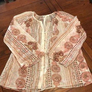 Stitch Fix Sheer Tunic